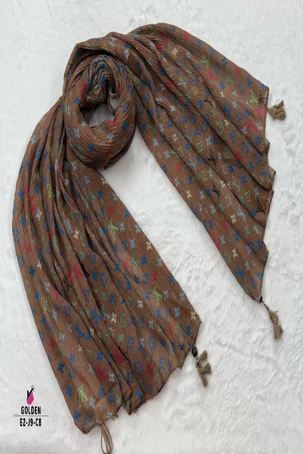 BRAND BEAUTY HIJAB WITH TASSEL WORK🧕🧕