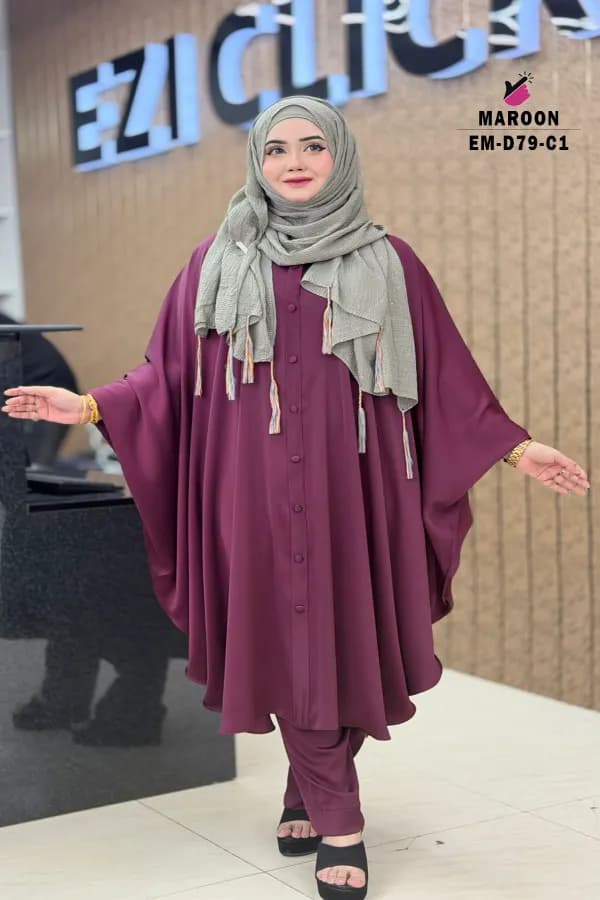 Classy Shirt Abaya