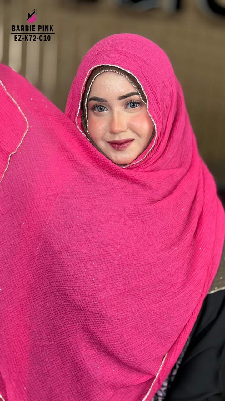 Zipper Stone Hijab