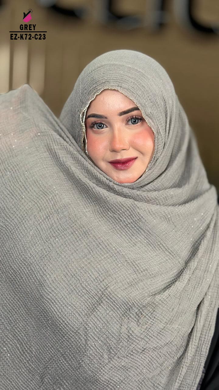 Zipper Stone Hijab